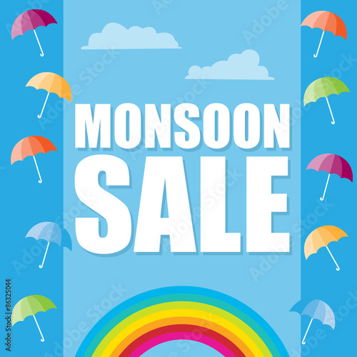 Monsoon offer and sale banner