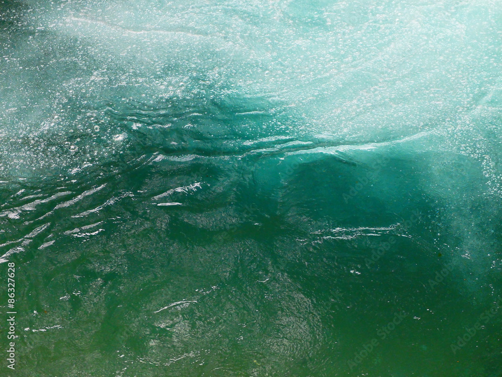 Obraz premium 水 水面 揺らぎ 泡