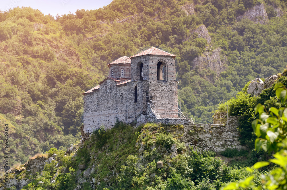 Asen's Fortress in the Bulgarian Rhodope Mountains