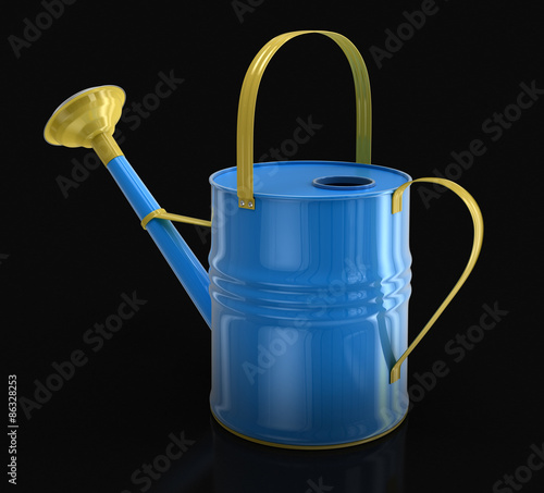 Metal Watering Can (clipping path included)