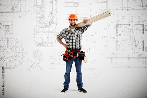 builder in uniform photo