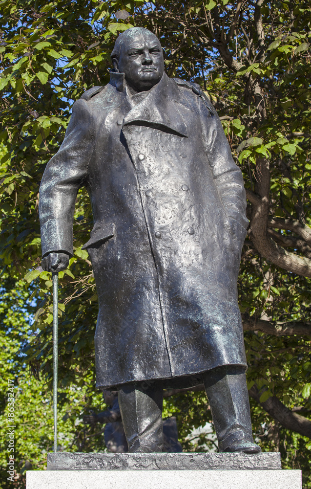 Sir Winston Churchill Statue in London Sir Winston Churchill Statue in London
