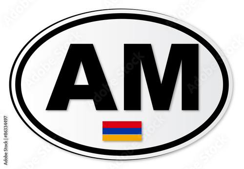 Armenia AM Plate