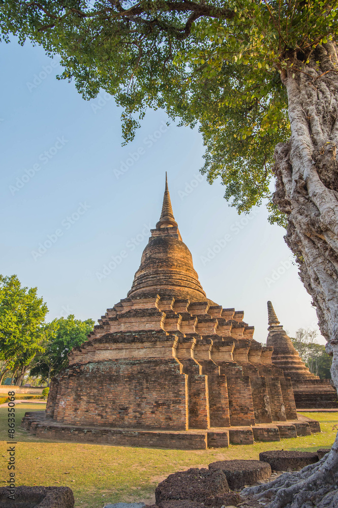 Ancient Thai temple