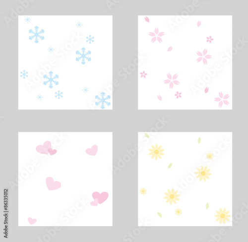 四季のパターン