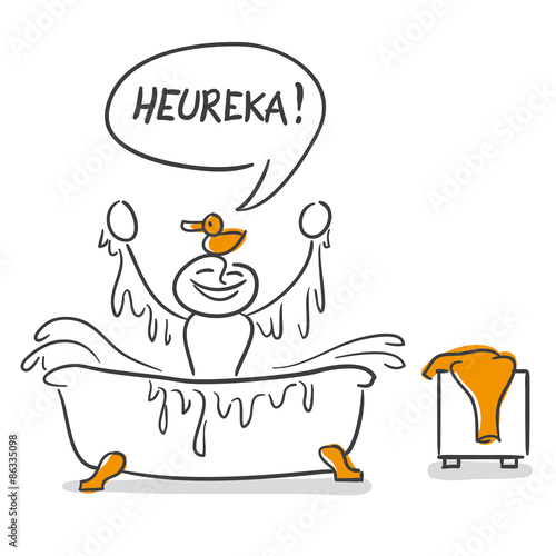 Strichmännchen Serie Pumpy / Heureka