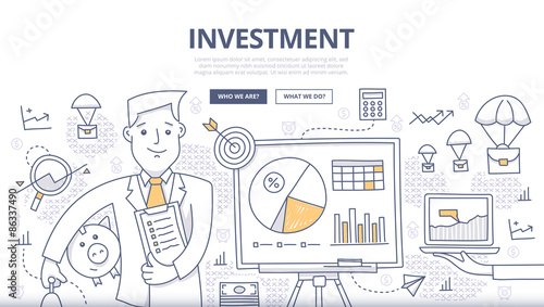 Investment Doodle Concept