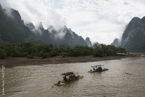 On the Li River, Guilin.. © Alex Serebrennikov