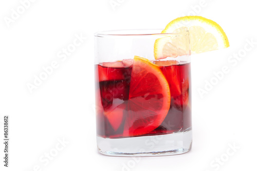 Sangria in glass
