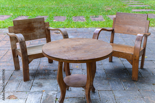 A chair in the Garden