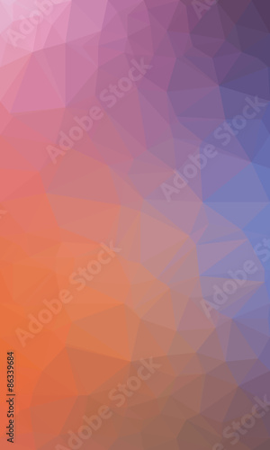 Simple colorful polygonal background