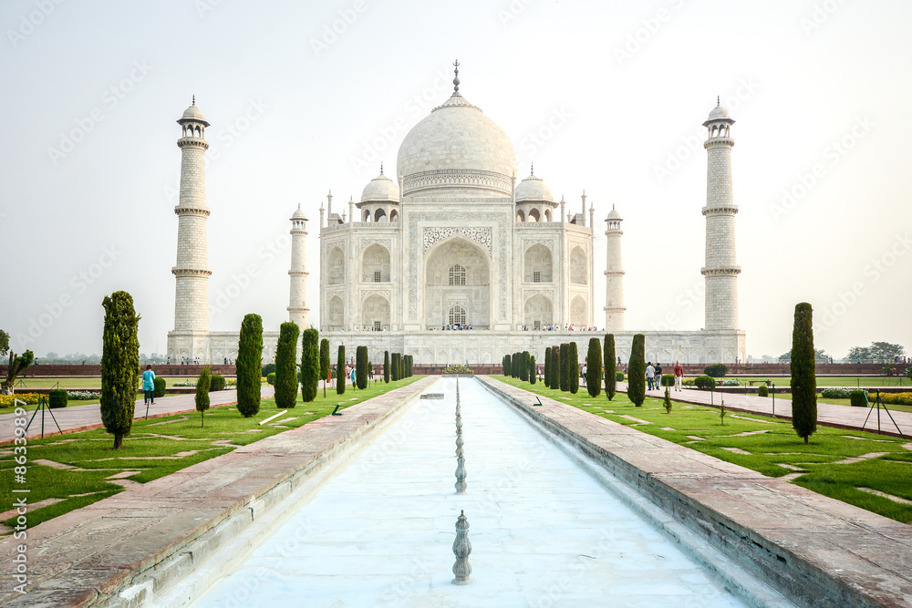 Fototapeta premium Taj mahal, famous place of India