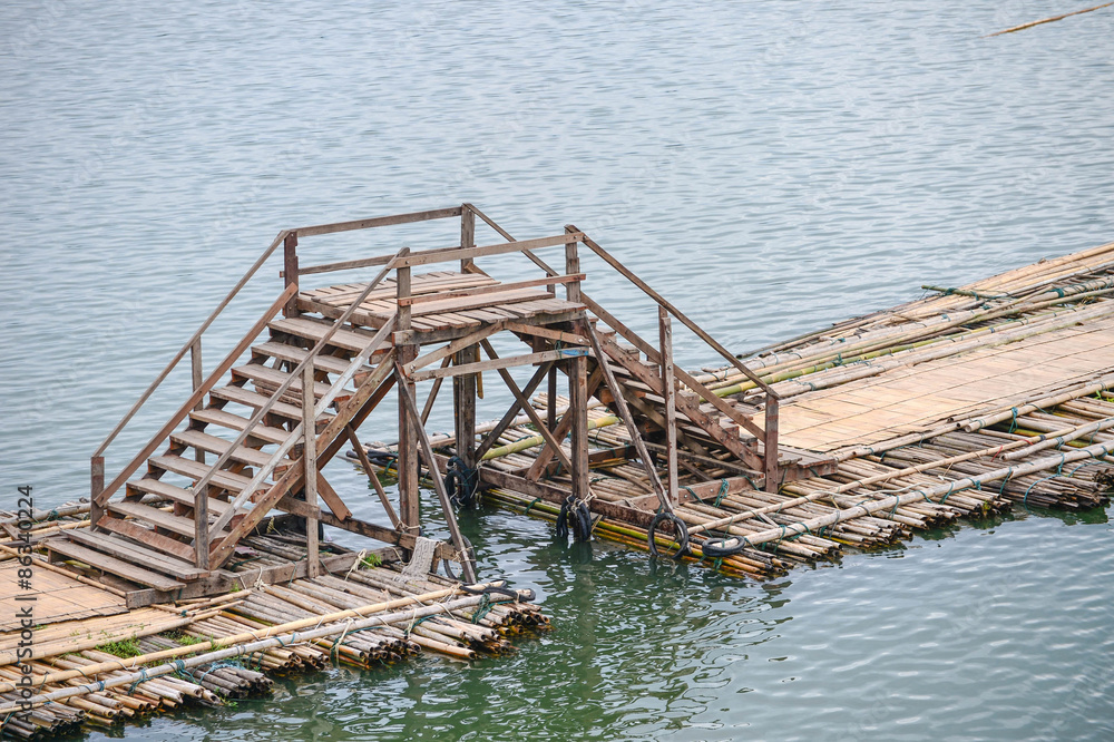 Fototapeta premium The Wood Bridge