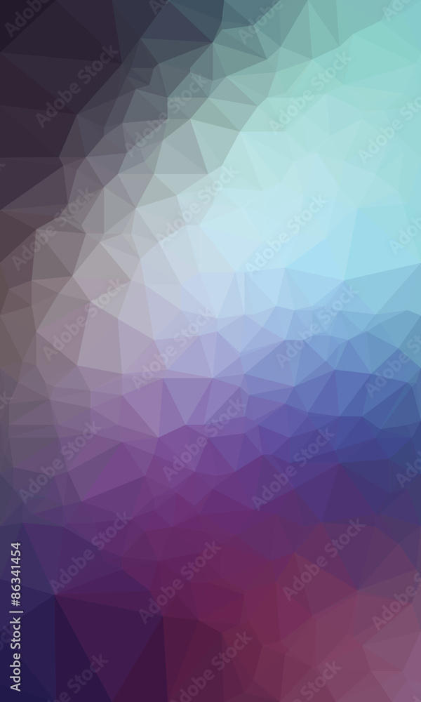 Obraz premium Simple colorful polygonal background