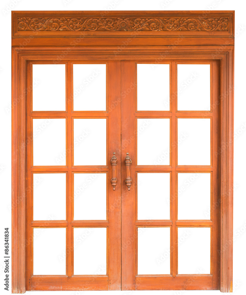 Wood door Wood door