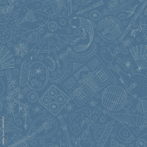 Japanese Seamless Pattern