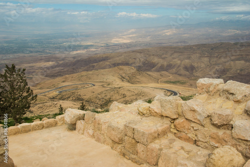 Nebo mount view, promise land. Jordan