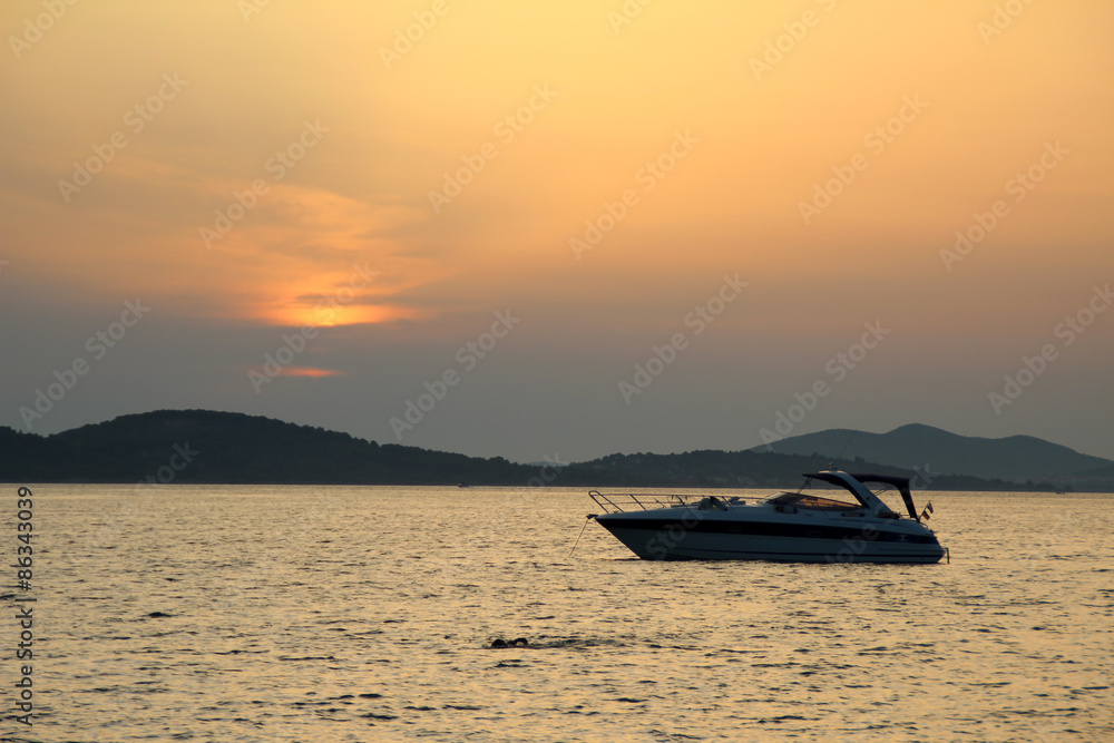Sunset in Croatia Sunset in Croatia