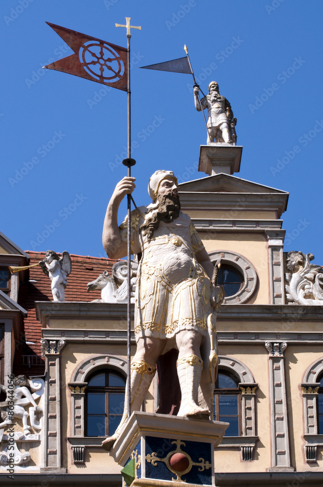Fototapeta premium Erfurt Fischmarkt