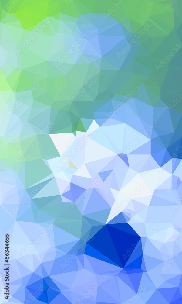 Fototapeta premium Colorful polygonal background