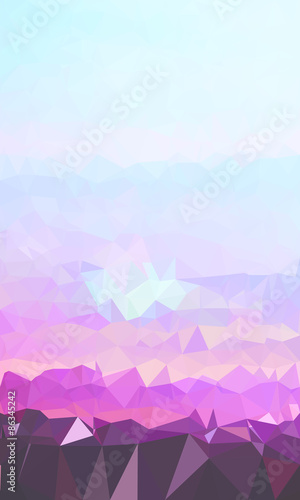 Colorful polygonal background