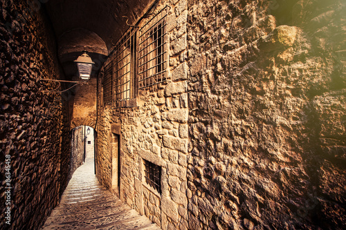 Girona jewish backstreet © funkyfrogstock