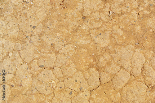 Photography Dried cracked ground in the drought season