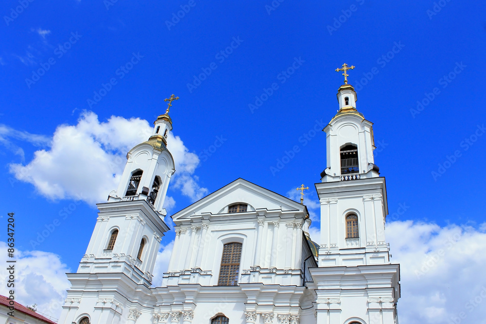 Obraz premium Успенский православный собор в Витебске