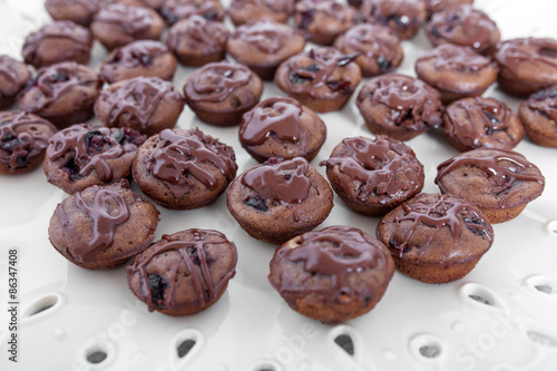 Small chocolate chip muffins