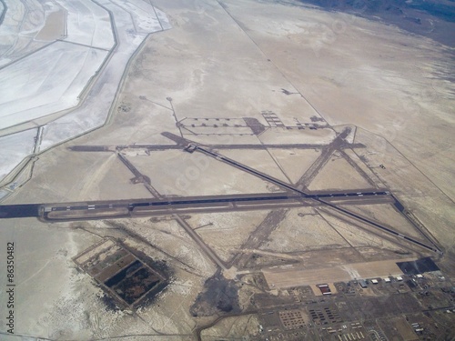 Aerial View of the Wendover Airport photo