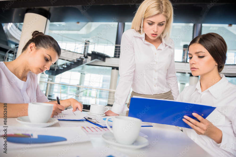 Fototapeta premium Women in business