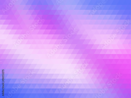 Colorful abstract polygon background photo