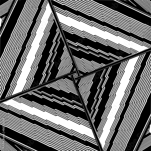 Black And White Pattern Vector 