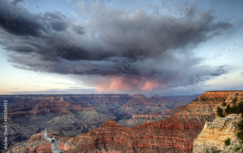 Evening light in Grand Canyon, Arizona, USA