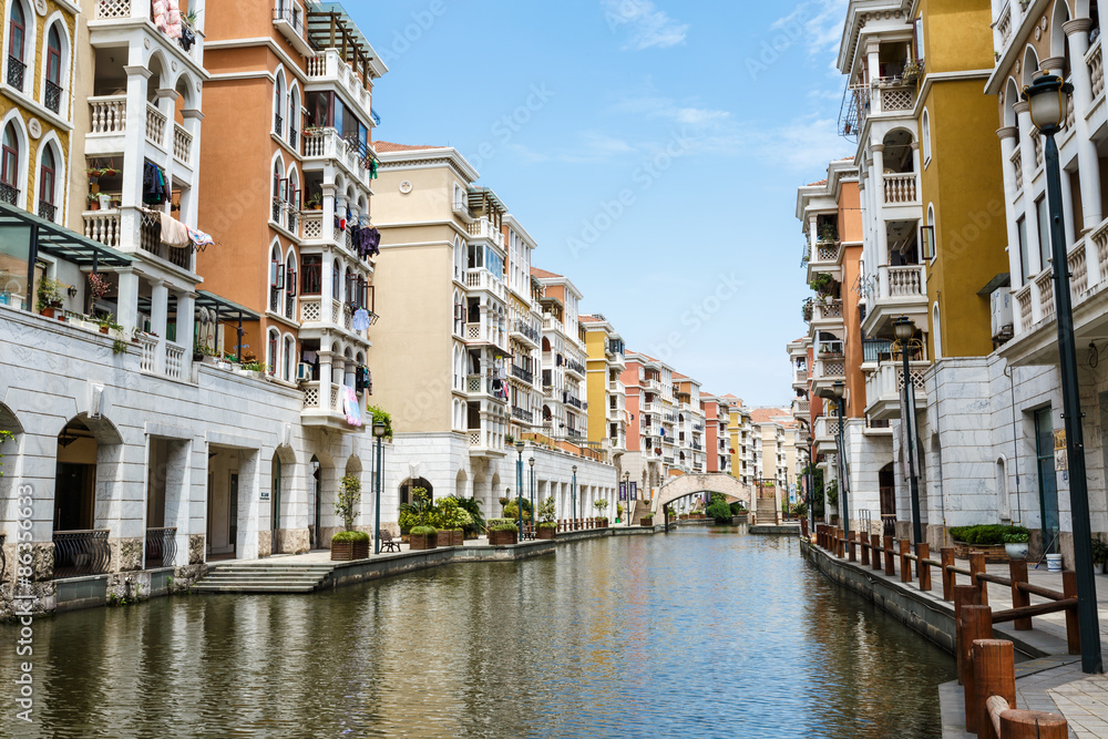 Hangzhou, China - on April 26, 2015:Hangzhou Shuicheng building  scenery ，  Hangzhou Shuicheng  is a large residential area。