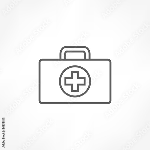 first aid kit icon
