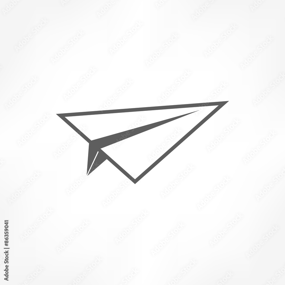 paper plane icon