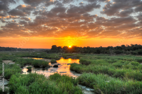 Sunrise at Kruger National Park