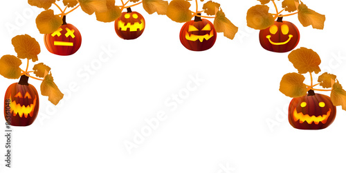 ハロウィン　かぼちゃ　背景