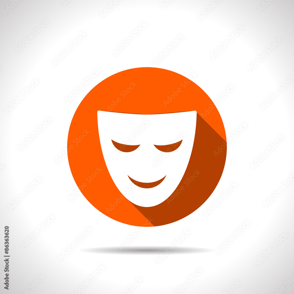 theatre mask icon