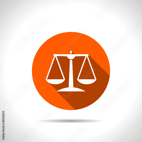 orange Justice scale icon