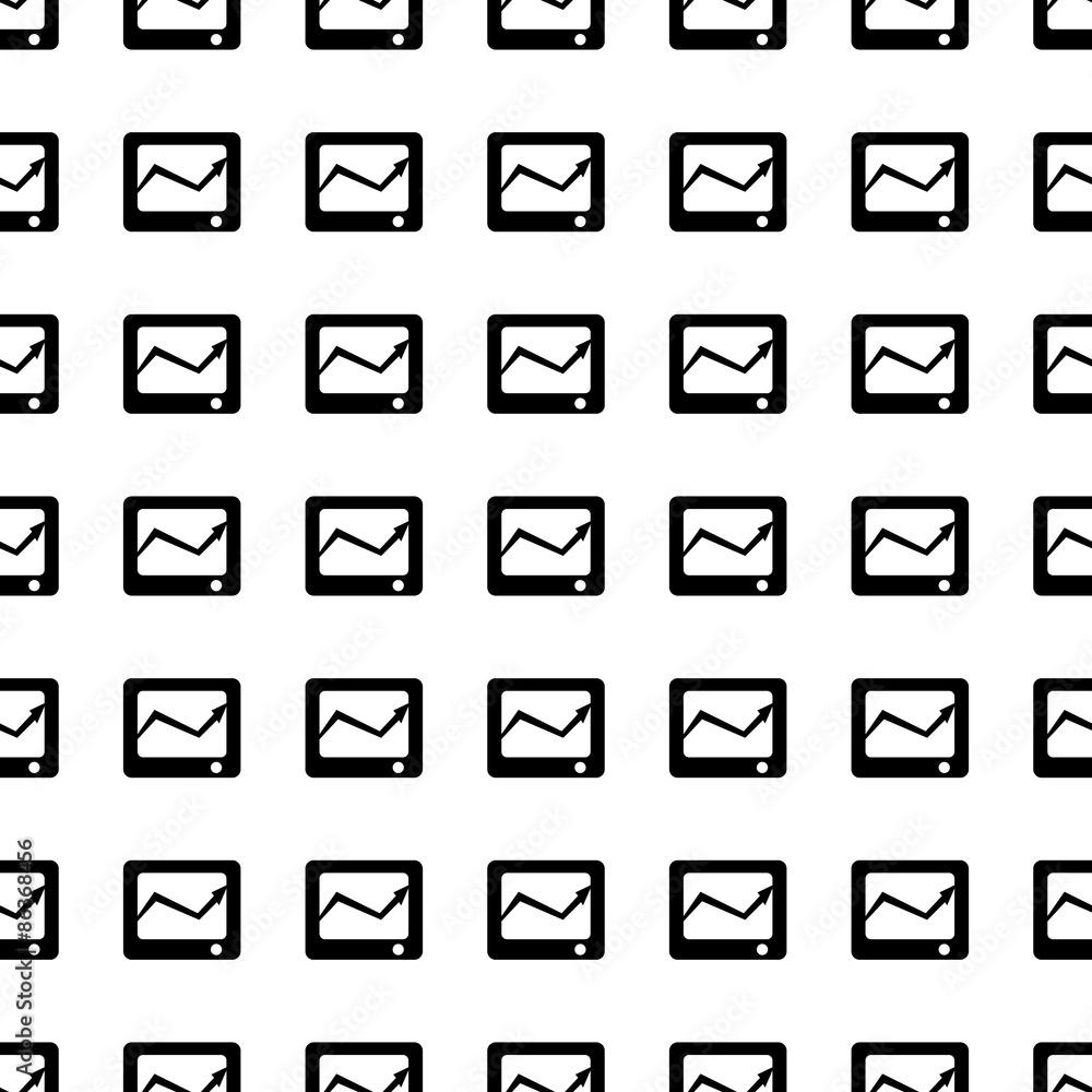 Cardio monitor seamless pattern. Vector Cardio monitor seamless pattern. Vector