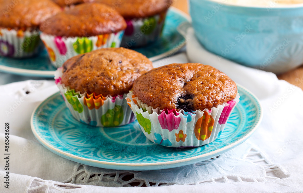 Chocolate muffins Chocolate muffins
