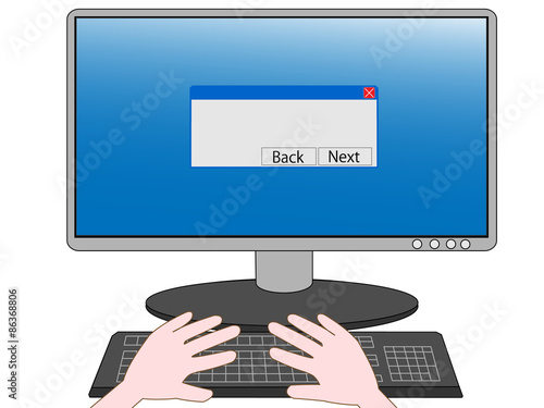 コンピュータの操作