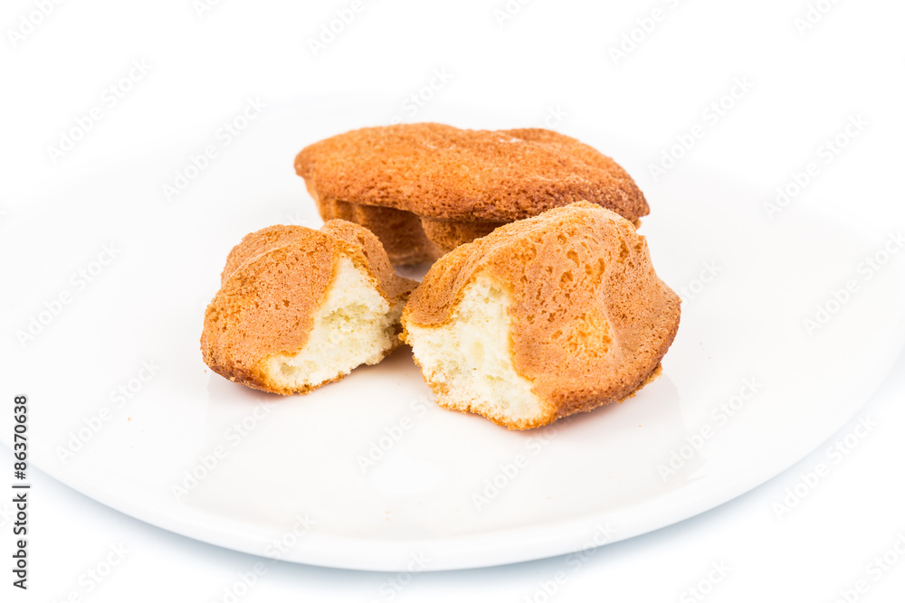 Kuih bahulu, a popular traditional Malay sweet sponge bun Kuih bahulu, a popular traditional Malay sweet sponge bun