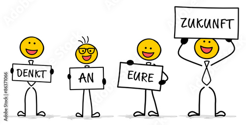 Denk an deine Zukunft