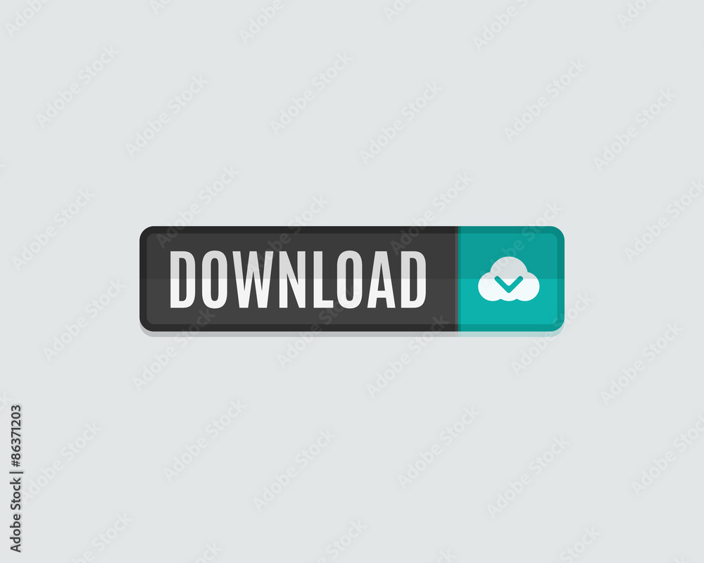 Download web button flat design. Template for website Download web button flat design. Template for website