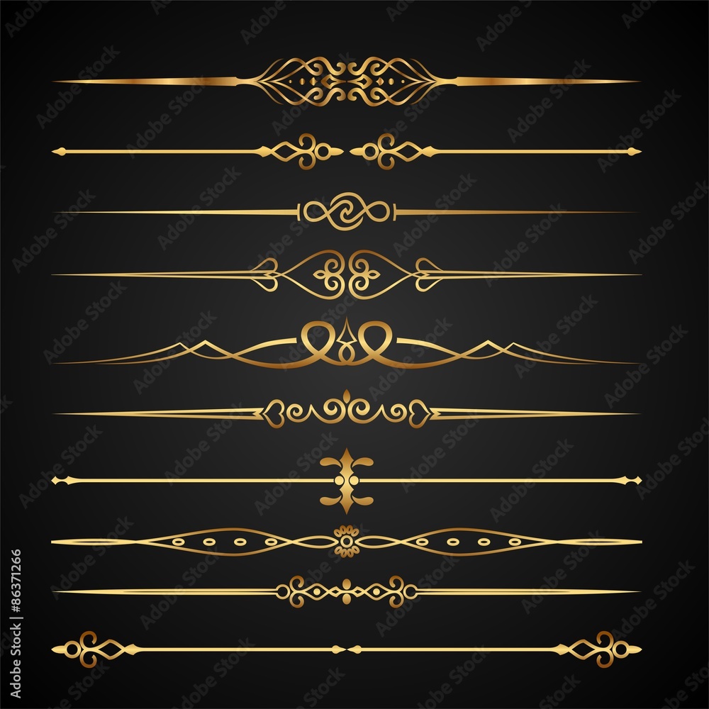 border elements set border elements set