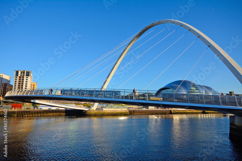 Bridge on Tyne River, Newcastle, England