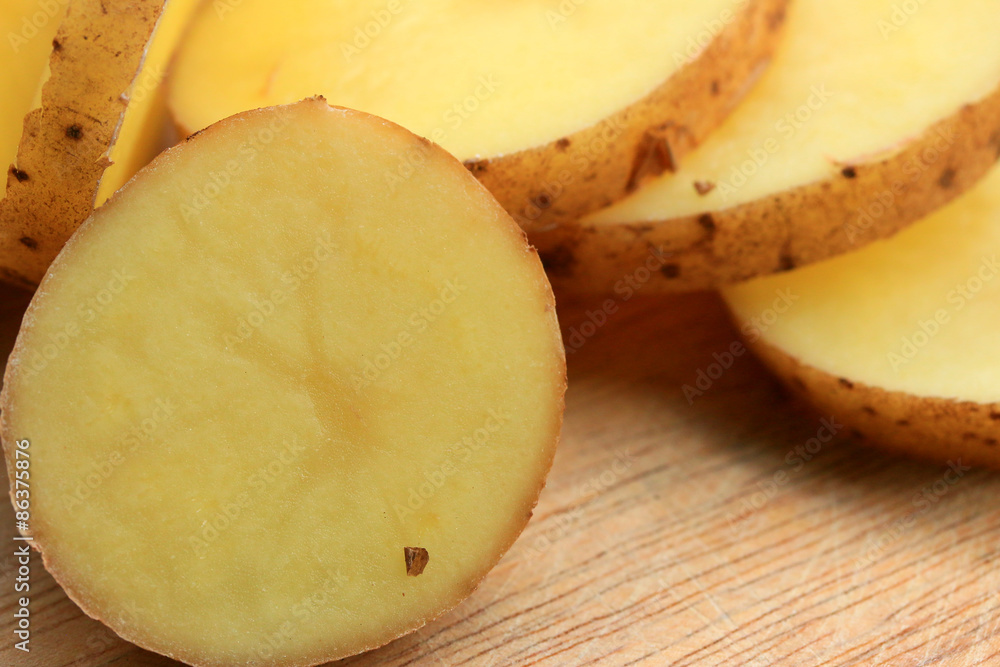 Fresh potatoes Fresh potatoes